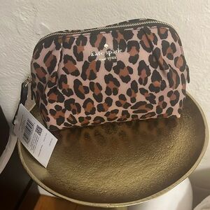 $89 Kate Spade leopard clutch NWT